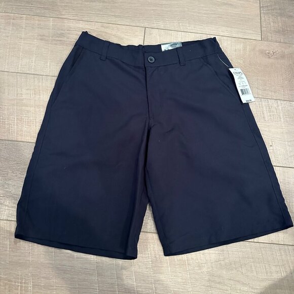 CHAPS BOYS SIZE 16 REGULAR NAVY BLUE PERFOMANCE SHORTS UNIFORM - Picture 1 of 6